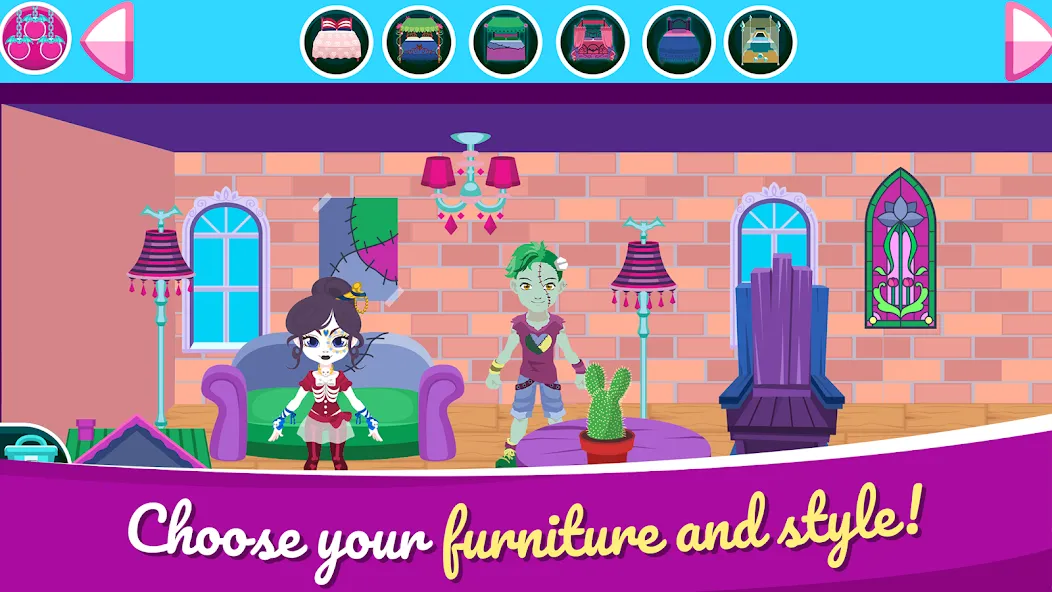 Скачать взлом My Monster House: Doll Games (Май Монстер Хаус)  [МОД Menu] — стабильная версия apk на Андроид screen 4