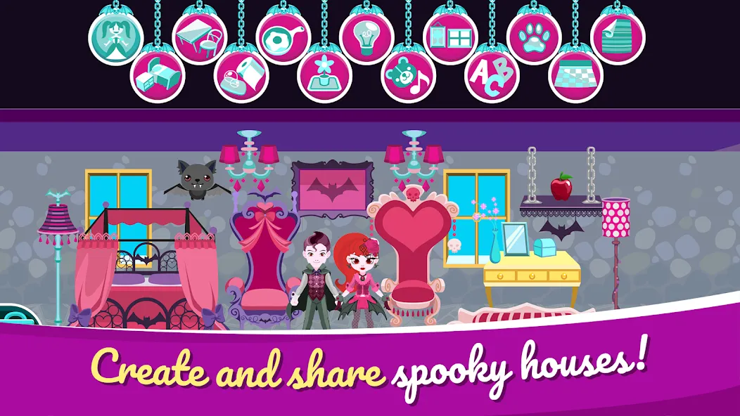 Скачать взлом My Monster House: Doll Games (Май Монстер Хаус)  [МОД Menu] — стабильная версия apk на Андроид screen 5