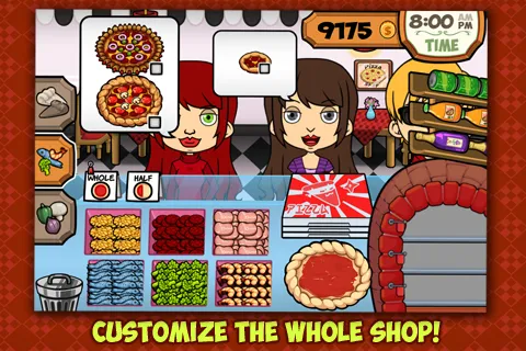 Взломанная My Pizza Shop: Management Game  [МОД Menu] — стабильная версия apk на Андроид screen 3