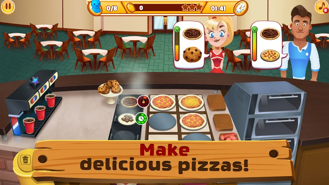 Взлом My Pizza Shop 2: Food Games (Мой Пиццерия 2)  [МОД Mega Pack] — стабильная версия apk на Андроид screen 2