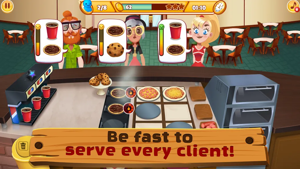 Взлом My Pizza Shop 2: Food Games (Мой Пиццерия 2)  [МОД Mega Pack] — стабильная версия apk на Андроид screen 5