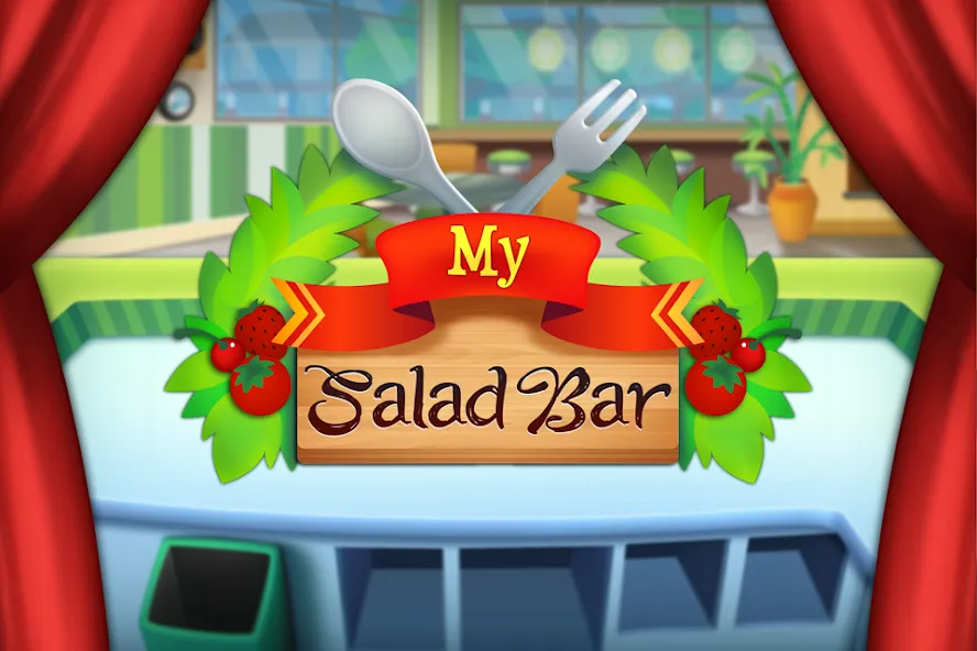 Скачать взлом My Salad Bar: Veggie Food Game (Мой салатбар)  [МОД Бесконечные деньги] — полная версия apk на Андроид screen 5