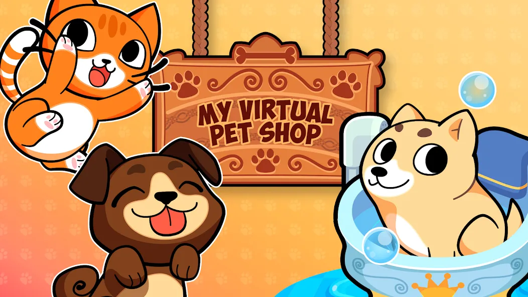 Скачать взлом My Virtual Pet Shop: Animals (Мой Виртуальный Зоомагазин)  [МОД Много монет] — стабильная версия apk на Андроид screen 5