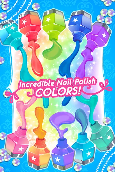 Взломанная My Nail Makeover: Nail Salon (Моя маникюрная переменка)  [МОД Unlimited Money] — последняя версия apk на Андроид screen 2