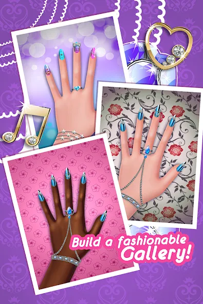 Взломанная My Nail Makeover: Nail Salon (Моя маникюрная переменка)  [МОД Unlimited Money] — последняя версия apk на Андроид screen 5