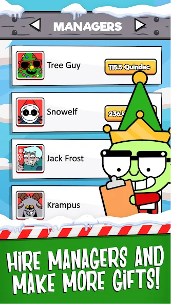 Взломанная Santa’s Capitalist Factory  [МОД Menu] — полная версия apk на Андроид screen 3