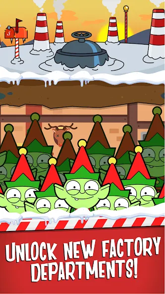 Взломанная Santa’s Capitalist Factory  [МОД Menu] — полная версия apk на Андроид screen 4