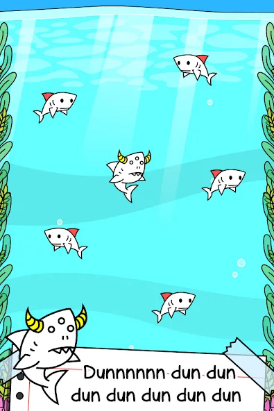 Взломанная Shark Evolution: Idle Game (Шарк Эволюшн)  [МОД Unlimited Money] — последняя версия apk на Андроид screen 2