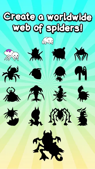 Скачать взлом Spider Evolution: Idle Game (Спайдер Эволюшн)  [МОД Меню] — последняя версия apk на Андроид screen 4