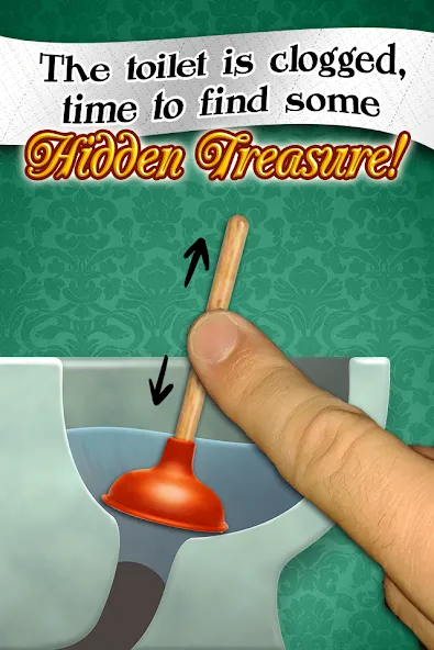 Взломанная Toilet Treasures: WC Simulator (Труалет Трежерс)  [МОД Unlocked] — последняя версия apk на Андроид screen 1