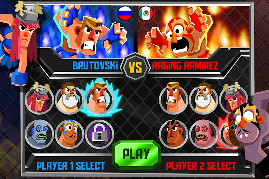 Скачать взлом UFB 2: Fighting Champions Game (УФБ 2)  [МОД Меню] — последняя версия apk на Андроид screen 2