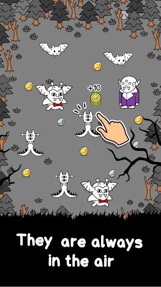 Взлом Vampire Evolution: Idle Horror (Вампирская эволюция)  [МОД Menu] — последняя версия apk на Андроид screen 2