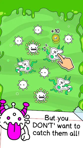 Взлом Virus Evolution: Merge Game (Вирус Эволюшн)  [МОД Много монет] — полная версия apk на Андроид screen 2