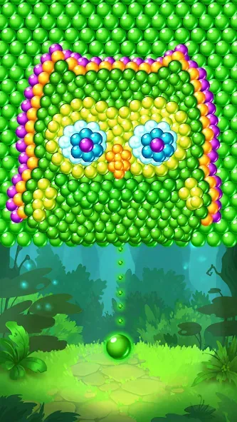 Скачать взломанную Bubble  Shooter  [МОД Много денег] — полная версия apk на Андроид screen 2