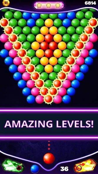 Взлом Bubble Shooter Classic (Бабл Шутер Классик)  [МОД Mega Pack] — полная версия apk на Андроид screen 3