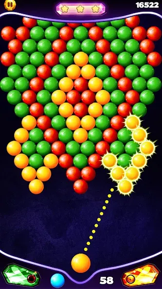 Взлом Bubble Shooter Classic (Бабл Шутер Классик)  [МОД Mega Pack] — полная версия apk на Андроид screen 5