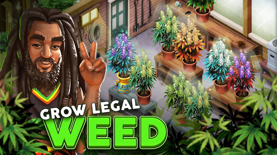 Скачать взломанную Hempire — Plant Growing Game (Хемпир)  [МОД Unlimited Money] — полная версия apk на Андроид screen 1