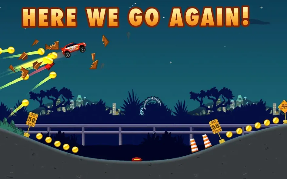 Взлом Extreme Road Trip 2 (Экстримпоездка 2)  [МОД Бесконечные деньги] — полная версия apk на Андроид screen 1