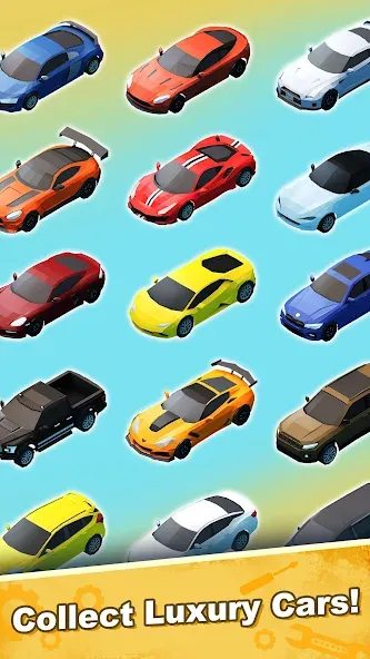 Взломанная Car Mechanic Tycoon (Кар Механик Тайкун)  [МОД Много денег] — последняя версия apk на Андроид screen 1