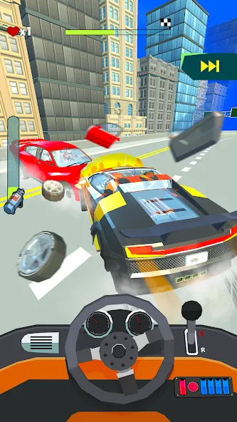 Скачать взлом Crazy Rush 3D: Race Master (Крейзи Раш 3Д)  [МОД Mega Pack] — последняя версия apk на Андроид screen 2