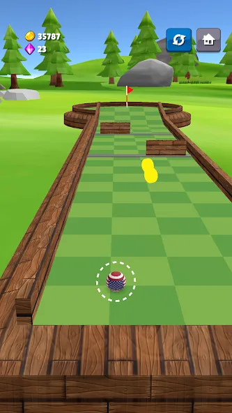 Скачать взлом Mini Golf Game — Putt Putt 3D (Мини Гольф Челлендж)  [МОД Много монет] — стабильная версия apk на Андроид screen 1