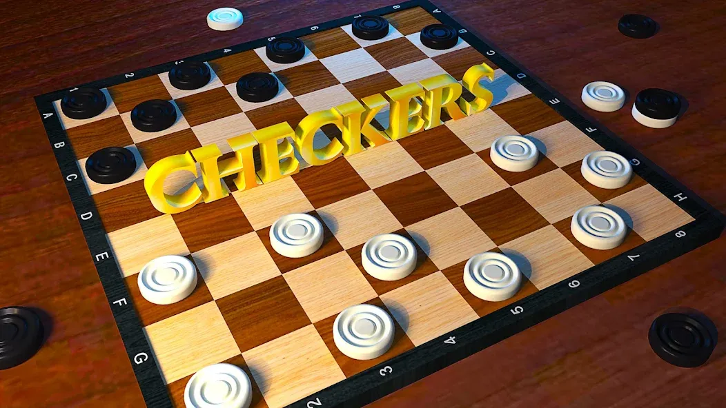 Скачать взломанную Checkers: Checkers Online- Dam  [МОД Много денег] — полная версия apk на Андроид screen 1