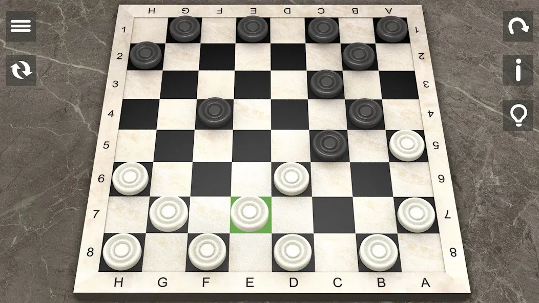 Скачать взломанную Checkers: Checkers Online- Dam  [МОД Много денег] — полная версия apk на Андроид screen 5