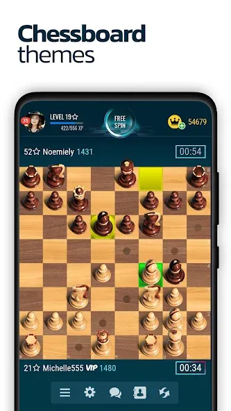 Взлом Chess Online  [МОД Бесконечные монеты] — стабильная версия apk на Андроид screen 2