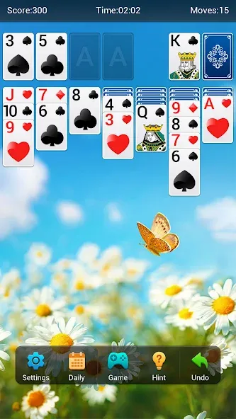 Скачать взломанную Solitaire  [МОД Unlimited Money] — стабильная версия apk на Андроид screen 2