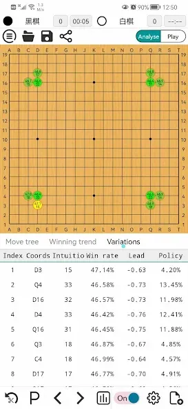 Скачать взломанную AhQ Go — Strongest Go Game AI (АхКу Го)  [МОД Unlocked] — последняя версия apk на Андроид screen 2