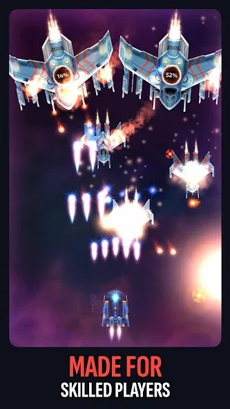 Взлом Galaxy Keeper: Space Shooter  [МОД Unlocked] — полная версия apk на Андроид screen 3