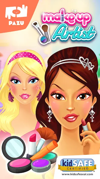 Скачать взлом Makeup Girls — Games for kids  [МОД Меню] — полная версия apk на Андроид screen 1