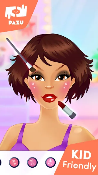 Скачать взлом Makeup Girls — Games for kids  [МОД Меню] — полная версия apk на Андроид screen 3