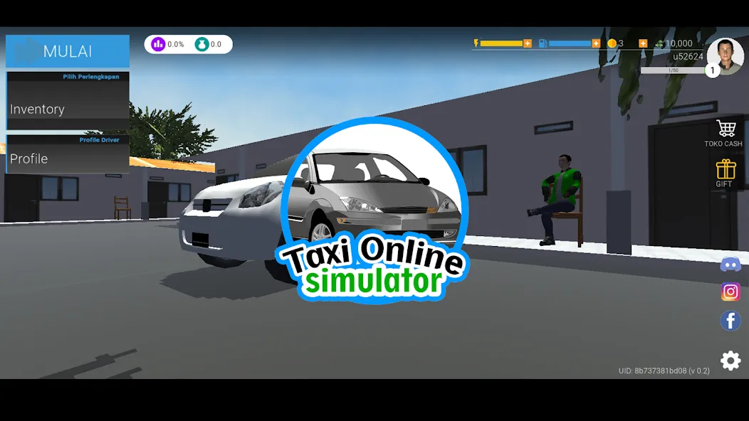 Взлом Taxi Online Simulator ID (Такси онлайн симулятор )  [МОД Меню] — стабильная версия apk на Андроид screen 1