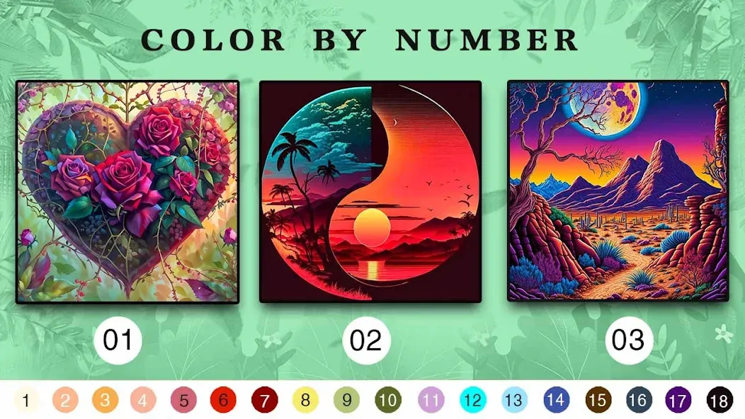 Скачать взломанную Color Master — Color by Number (Колор Мастер Про)  [МОД Mega Pack] — последняя версия apk на Андроид screen 2