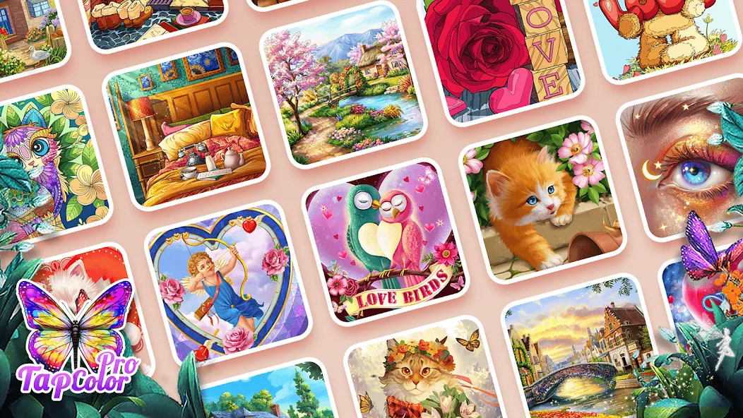 Взлом Tap Color Pro: Color By Number (Тап Колор Про)  [МОД Menu] — стабильная версия apk на Андроид screen 3