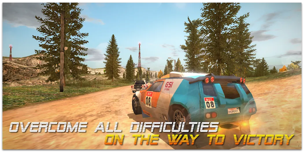 Взломанная Xtreme Rally Driver HD (Экстримальный Ралли Пилот )  [МОД Unlocked] — полная версия apk на Андроид screen 3