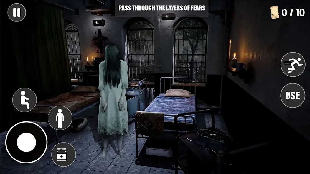 Скачать взлом Scary Haunted Hospital Morgue  [МОД Mega Pack] — полная версия apk на Андроид screen 2