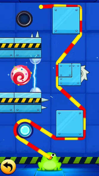 Взлом Frog Thife: Candy Thief Puzzle (Фрог Тифе)  [МОД Unlimited Money] — последняя версия apk на Андроид screen 2