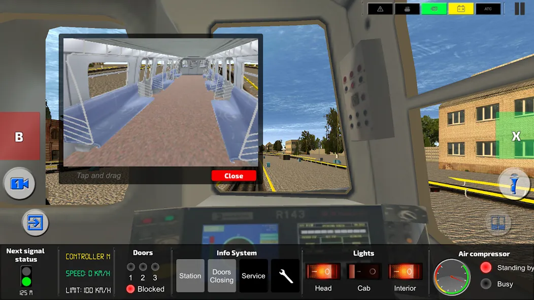 Скачать взлом AG Subway Simulator Pro (Симулятор метро )  [МОД Все открыто] — полная версия apk на Андроид screen 2