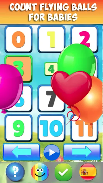 Скачать взломанную Numbers for kids 1 to 10 Math  [МОД Меню] — полная версия apk на Андроид screen 2