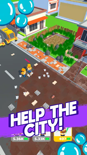 Взлом Cleaning Idle (Клининг Айдл)  [МОД Все открыто] — стабильная версия apk на Андроид screen 4