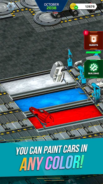 Взлом Car Factory Simulator  [МОД Меню] — полная версия apk на Андроид screen 2