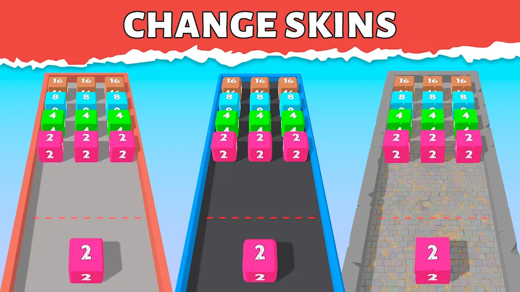 Взлом Bounce Merge 2048 Join Numbers  [МОД Бесконечные деньги] — последняя версия apk на Андроид screen 1