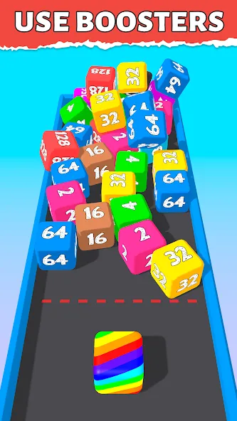 Взлом Bounce Merge 2048 Join Numbers  [МОД Бесконечные деньги] — последняя версия apk на Андроид screen 4