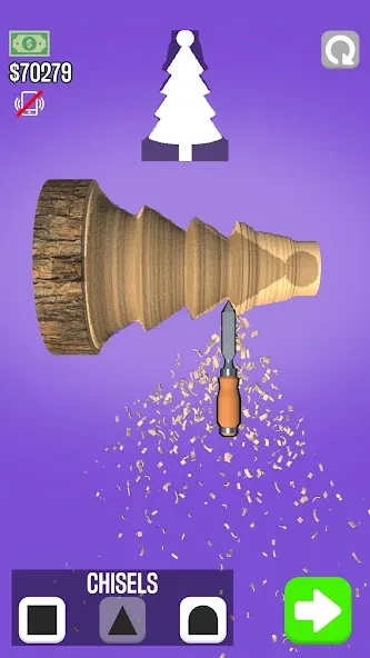 Скачать взломанную Woodturning (Вудтурнинг)  [МОД Меню] — полная версия apk на Андроид screen 2