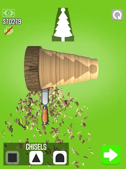 Скачать взломанную Woodturning (Вудтурнинг)  [МОД Меню] — полная версия apk на Андроид screen 5