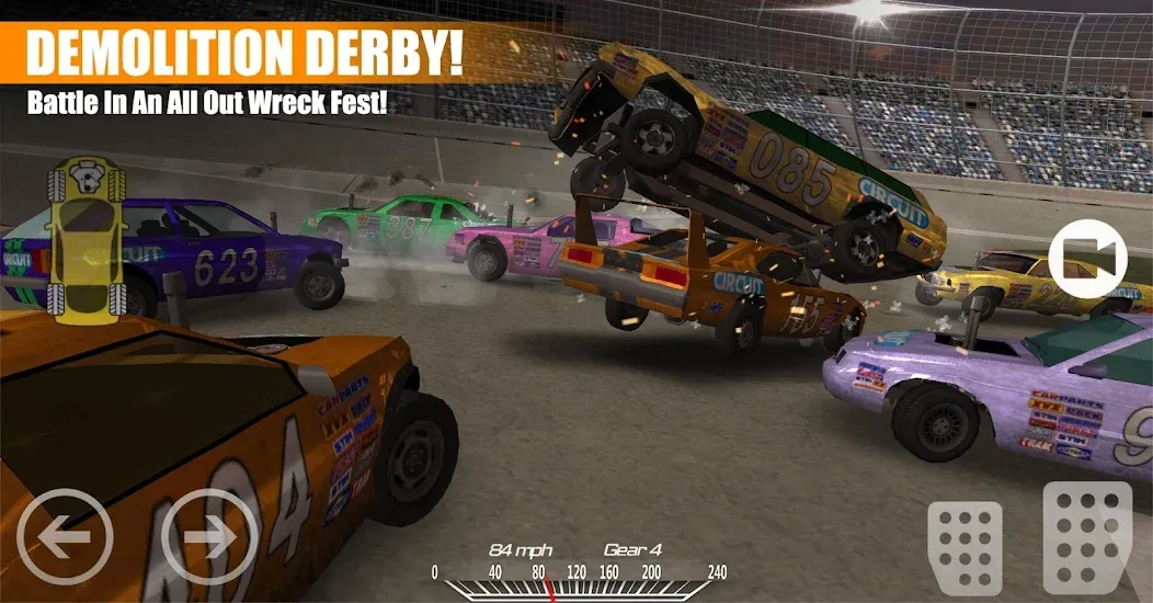 Взлом Demolition Derby 2 (Демолиция Дерби 2)  [МОД Много денег] — последняя версия apk на Андроид screen 1