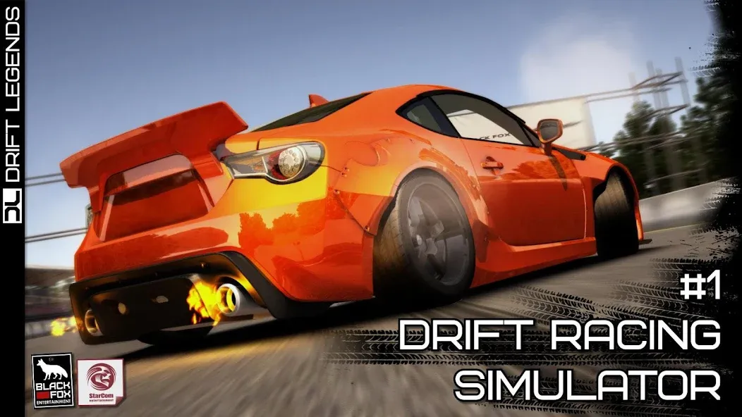 Скачать взлом Drift Legends — Drifting games (Дрифт Легенды)  [МОД Mega Pack] — стабильная версия apk на Андроид screen 1