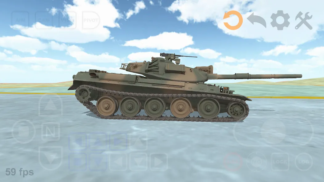 Взломанная Tank Physics Mobile Vol.3  [МОД Бесконечные монеты] — последняя версия apk на Андроид screen 2